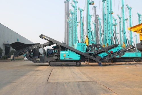 Гусеничная конусная дробильная установка SP300CE