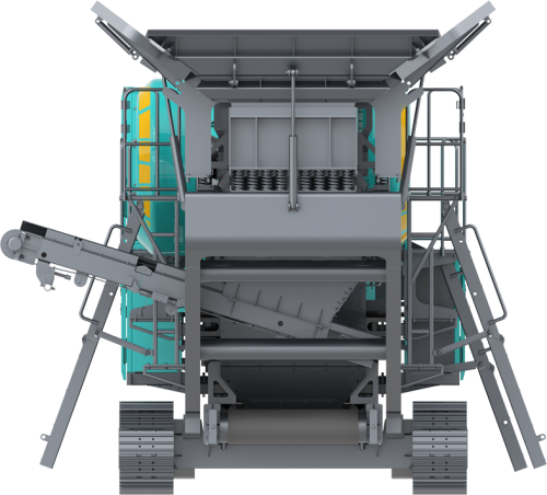 Гусеничная щековая дробильная установка SP127JE