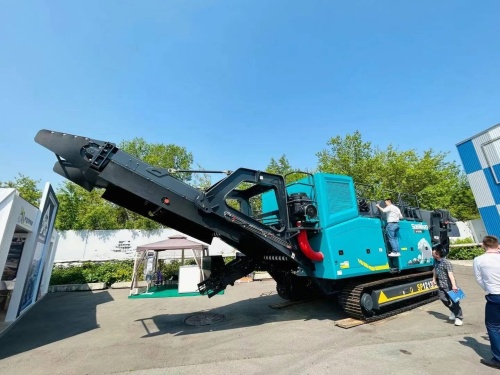 Гусеничная роторная дробильная установка SP1213IE (внешнее питание)