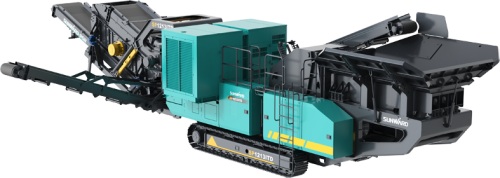 Гусеничная роторная дробильная установка SP1213ITD (дизель-электрическая)