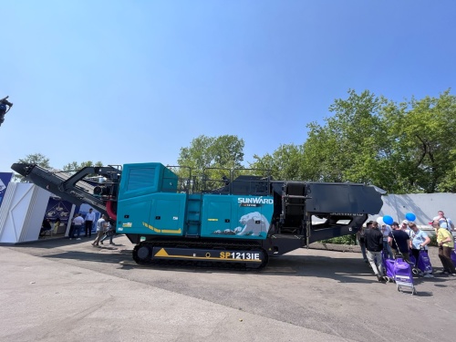 Гусеничная роторная дробильная установка SP1213IE (внешнее питание)